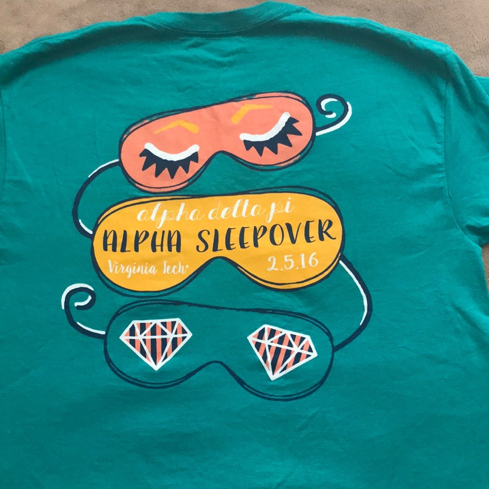 ADPi Alpha Sleepover T-Shirt